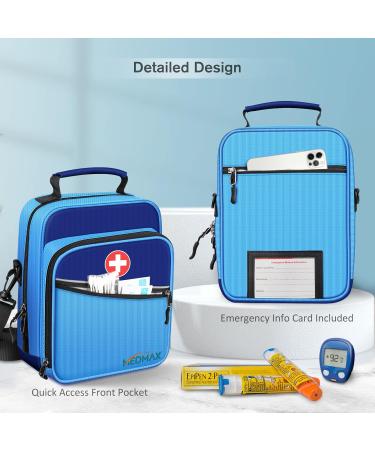 Medmax Insulin Cooling & Medication Bag - Large Capacity Allergy & Diabetes Emergency Carrier - Buy Online on GoSupps.com