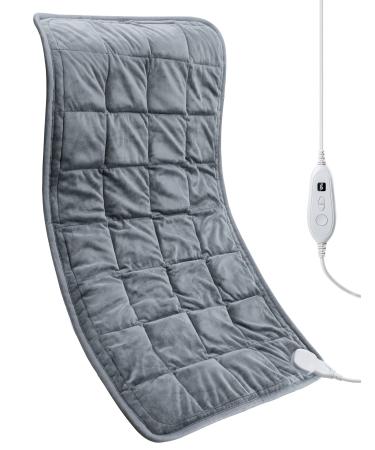 Weighted Heating Pad  EVAJOY 17''x 33 Extra-Large Electric Heating Pad for Back Pain Relief w/ 6 Heat Settings 2H Auto Shut-Off  4.9lbs BPA-Free Beads Heat Pad for Shoulder Arms Legs Cramps Washable EJ-BD013 - Buy Online on GoSupps.com