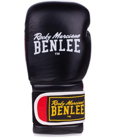BENLEE Rocky Marciano Sugar Deluxe Boxing Gloves 20 oz Black/Red