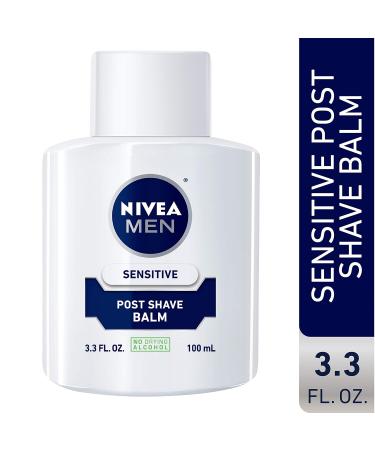 NIVEA Men Sensitive Post Shave Balm - Soothing & Moisturizing - 3.3 fl. oz - International Shipping Available - Buy Online on GoSupps.com
