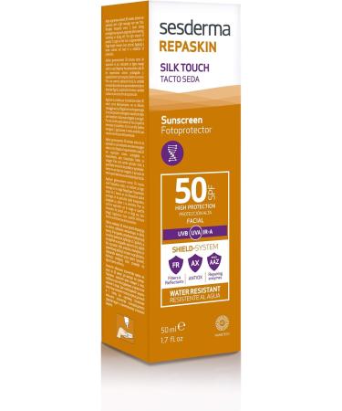 CREMA SOLAR FACIAL SPF50 TACTO SEDA REPASKIN SESDERMA  - Buy Online on GoSupps.com