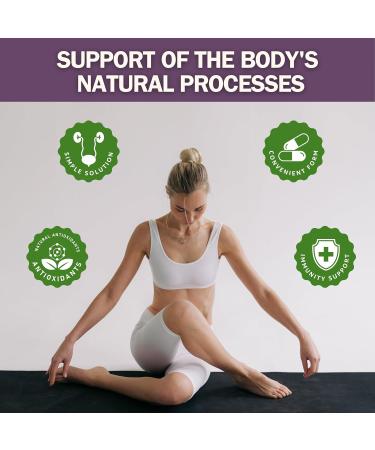 D-Mannose 1000mg Capsules with Cranberry Juice Powder Hibiscus and Dandelion Extracts - 30 Day Supply for Urinary Tract Health - Buy Online on GoSupps.com