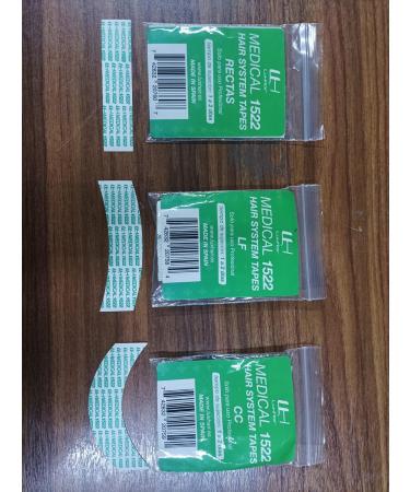 LuxHair Medical 1522 Hypoallergenic Adhesive Tapes for Wigs and Extensions Lasts 2 Days Skin-Friendly Double Sided Adhesive - Buy Online on GoSupps.com