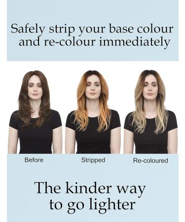 Scott Cornwall Decolour Hair Colour Stripper Removes natural and artificial pigment Ammonia-Free Colour Stripper and Lightener Low-Peroxide Cruelty-Free Decolour Stripper - Buy Online on GoSupps.com