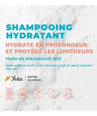 Energie Fruit Eco Refill Sulfate-Free Shampoo - Damaged Hair Monoi & Organic Macadamia Oil Vegan 500ml - Buy Online on GoSupps.com