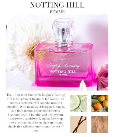 English Laundry Notting Hill Femme Eau de Parfum Spray 3.4 Fl Oz - Buy Online on GoSupps.com