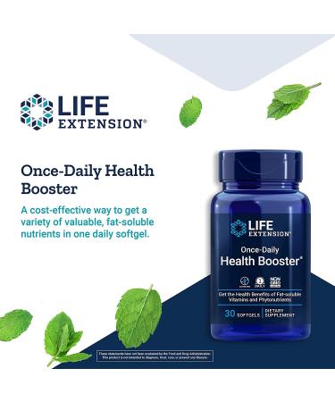 Life Extension Once-Daily Health Booster - 30 Softgels for Vitality & Wellness - Buy Online on GoSupps.com