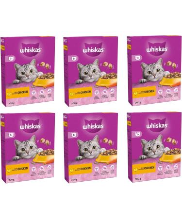 Pack of 12 Chicken Adult Dry Cat Food 300g - Complete dry pet food for adult cats 1+ 12x300g 3.6 kg Cat theme Single Oven gloves Chicken 1 count (Pack of 13) - Buy Online on GoSupps.com