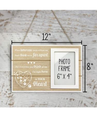 GIFTAGIRL Popular Dog Memorial Gifts - Beautiful Pet Memorial Gifts or Pet Loss Gifts. Our Classy Cat or Dog Memorial Picture Frame Will Show Someone You Care. Loss of Dog Gifts or Cat Memorial Gifts Brown Box - Buy Online on GoSupps.com
