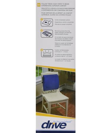Drive Medical RTL1493COM Compressed Lumbar Cushion - Comfort & Support for Travel - Buy Internationally - Buy Online on GoSupps.com