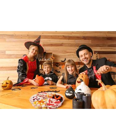 Halloween Gummies Candy Gift Tray - Dracula Teeth, Candy Corn, Worms, Skulls - 1.3 lbs - Buy Online on GoSupps.com