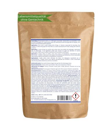 Buy 100% Pure Food-Grade Citric Acid Powder 1 kg | Natural Preservative for Cooking Baking & Home Remedies - Fast International Shipping - Buy Online on GoSupps.com