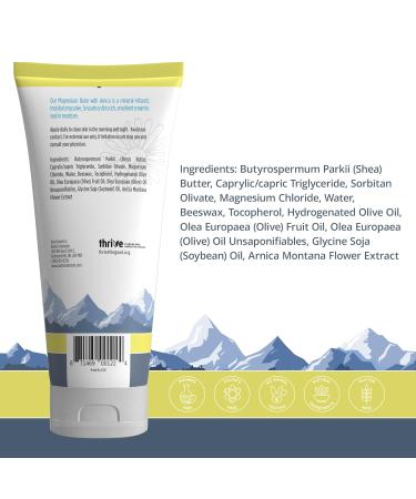 Bolton's Naturals Arnica Magnesium Chloride Balm 118ml | Soothing Pain Relief | International Shipping Available - Buy Online on GoSupps.com