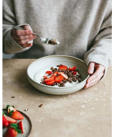  Bio&Me Bio&Me - Prebiotic Granola with Cocoa and Hazelnut | Vegan No Added Sugar | 6 x 360g - Buy Online on GoSupps.com