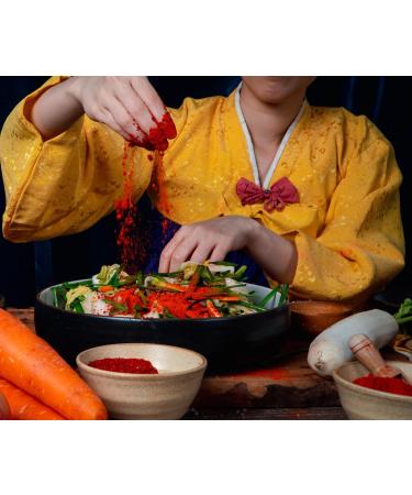 EasyCookAsia Gochugaru | Korean Chili Flakes 100g | Coarsely Ground Gochugaru for Authentic Flavors - Buy Online on GoSupps.com