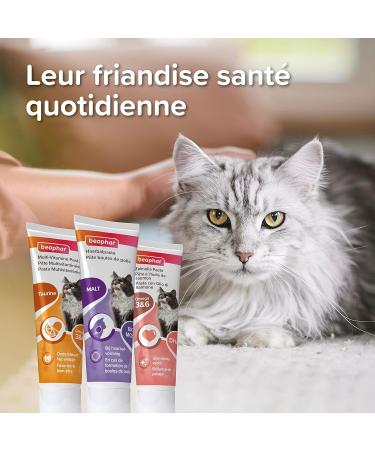 Beaphar Malt Paste for Cats - 100g | Improve Digestion & Reduce Hairballs | Fast International Shipping - Buy Online on GoSupps.com