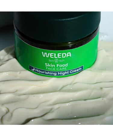 Weleda Skin Food Nourishing Night Cream 1.3 fl oz - Plant Rich Moisturizer with Sacha Inchi Oil, Cica & Squalane - Buy Online on GoSupps.com
