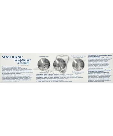 Sensodyne Repair and Protect Whitening Toothpaste Pack of 3 | International Shipping Available - Buy Online on GoSupps.com