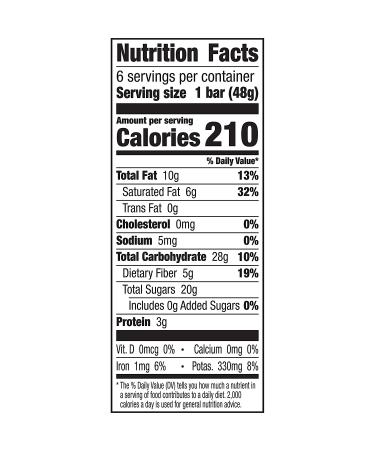 Larabar Coconut Cream Pie 1.7 oz 6 ct - Gluten Free Vegan Fruit & Nut Bars - Buy Online on GoSupps.com