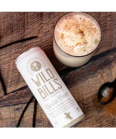 Wild Bill's Craft Soda Variety Pack - Vanilla Strawberry Orange Cream & Root Beer | Caffeine Free Pure Cane Sugar Gluten Free - 12 Pack Creamy Classics - Buy Online on GoSupps.com