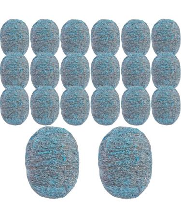 20PCS Scouring Pads Steel Scrubber Kitchen Soap Powder Steel Wool Household Cleaning Stainless Steel High Water Absorption Rich Foam Reusable - Buy Online on GoSupps.com