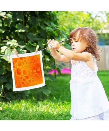 Vnurnrn Orange Cotton Washcloths Set - Soft & Absorbent Towels for Bathroom & Travel (2 Pack) - Buy Online on GoSupps.com