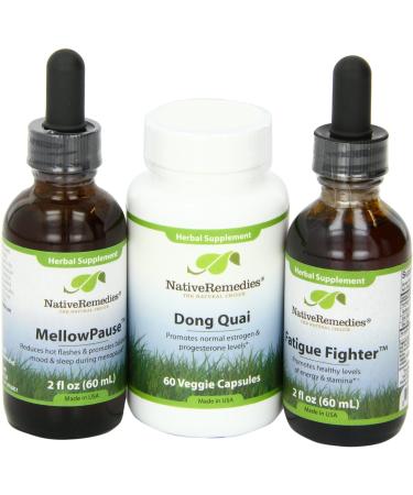 Natural Dong Quai MellowPause & Fatigue Fighter UltraPack by Native Remedies - Buy Online on GoSupps.com