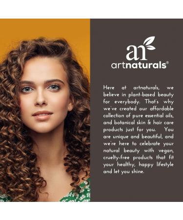 Artnaturals LUXE Tea Tree Conditioner - 100% Pure Essential Oil for Dandruff & Dry Scalp - 16 Fl Oz | Ideal for Men & Women - International Shipping Available - Buy Online on GoSupps.com