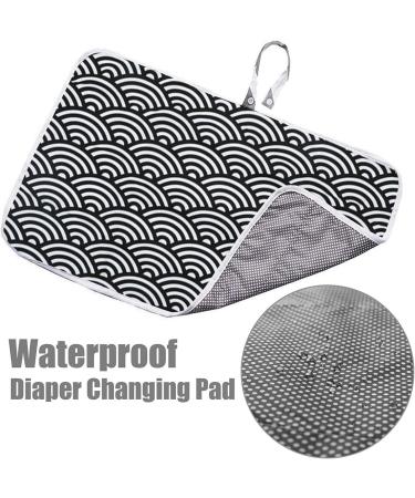 Portable Waterproof Foldable Baby Changing Mat - Ideal for Home and Travel (Black) - Buy Online on GoSupps.com