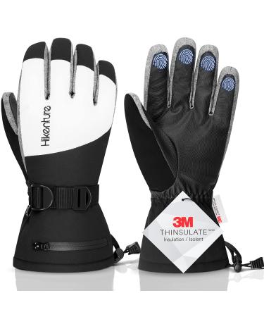 Hikenture winter gloves men women waterproof 3m windproof ski gloves winter gloves Bicycle Ski run men women windproof gloves winter cross -country