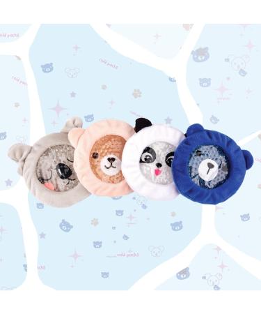 Kids Boo Boo Ice Pack with Ultra Soft Fun Sleeves - Hot & Cold Therapy for Children - Panda Design - Buy Online on GoSupps.com