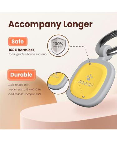 Personalized Pawaii Dog & Cat ID Tags | QR Code Address Pendant | Noiseless Silicone & Wear-Resistant Dog Tags - Buy Online on GoSupps.com