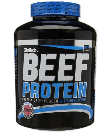 Biotech Beef Protein 1816G 19.16 g Strawberry Whey Protein Conentrate
