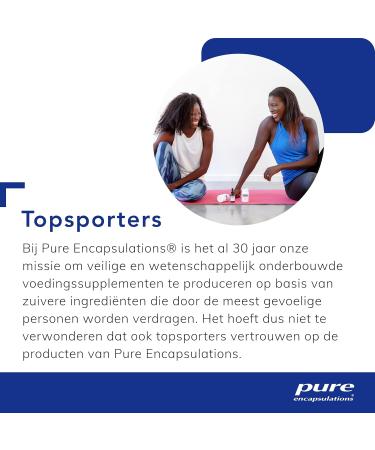 Pure Encapsulations Vitamin - D3 400 IE - Essential for Botmetabolism Immuunsysteem het Calciummetabolism and Werking van de Spieren - 60 Capsules - Buy Online on GoSupps.com