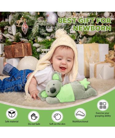 EAQ Baby Soft Toy - Koala Stuffed Plush Toy for Newborns | Musical Toy for Baby Girls | Shower Gift for Newborn Boys (Green2) - Buy Online on GoSupps.com