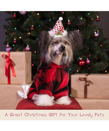 Frienda Plaid Dog Hoodie with Hat - Warm Winter Pet Clothes for Small Medium Puppy (Medium) - Buy Online on GoSupps.com