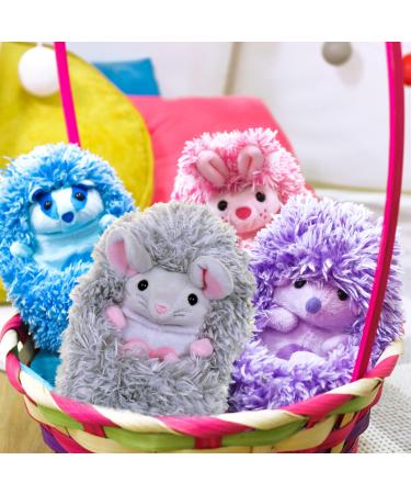 Curlimals Popsy Mouse | Interactive Soft Toy | Touch Responsive | Talks & Curls Into Ball | Grey - Buy Online on GoSupps.com
