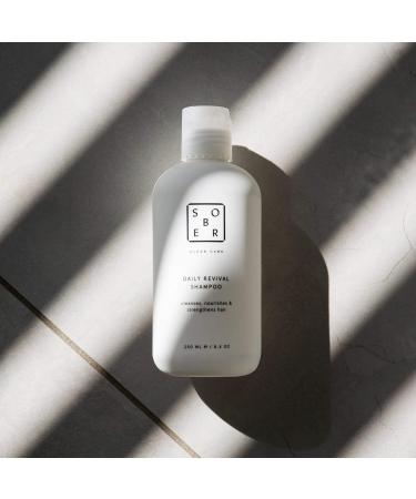 sober Daily Revival Shampoo | Enhance Hair Roots & Volume | Ectoin + Biotin | International Shipping Available - Buy Online on GoSupps.com