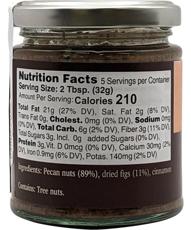 Nutural World - Smooth Pecan and Figs Spread (170g) - Buy Online on GoSupps.com