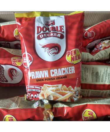 Prawn Cracker Snek Perisa Udang Pack of 8 80g Each Halal Expiry: 8th September 2024