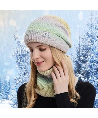 Womens Thermal Flocking Knit Hat Scarf Set | Winter Warm Earmuffs Cycling Baseball Cap | Men's Yellow One Size - Buy Online on GoSupps.com