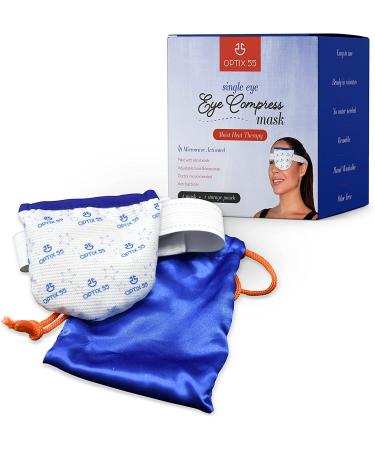 Moist Heat Eye Compress Pad for Dry Eye | Pink Eye, Blepharitis & Stye Relief | Microwavable, Washable & Reusable - Buy Online on GoSupps.com