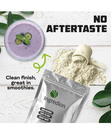 Premium Pea Protein Isolate Bulk pouch Non-GMO (8 lb) 8 Pound (Pack of 1) - Buy Online on GoSupps.com