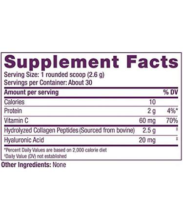ReserveAge Nutrition Collagen Replenish Powder | Hyaluronic Acid & Vitamin C - 2.75 oz (78 g) - Buy Online on GoSupps.com