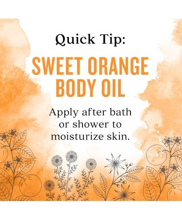 Aura Cacia Sweet Orange Body Oil 4 fl. oz. - Buy Online on GoSupps.com