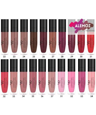 Golden Rose Longstay Liquid Matte Lipstick No:20 - 1 Pack | Shop Internationally for Long-Lasting Luxe Lips - Buy Online on GoSupps.com