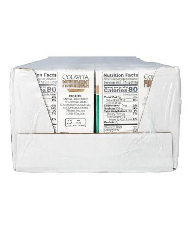 Colavita Marinara Pasta Sauce 13.76 oz Tetra Recart for Eco-Friendly Sustainable Packaging - Pack of 16 - Buy Online on GoSupps.com