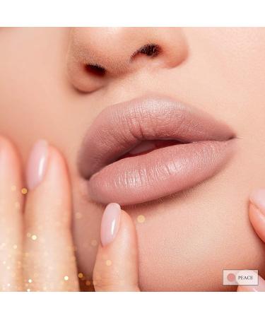Luxury by Sofia All Natural Semi Matte Lipstick - Moisturizing & Non Toxic Lip Color | Vegan & Long Lasting Makeup for Women (7 Shades) - Buy Online on GoSupps.com