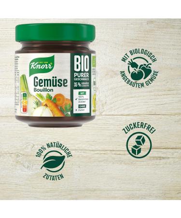 Buy Knorr Organic Vegetable Bouillon - Pure Taste with 35% Veggies & Herbs 100g - International Shipping - Buy Online on GoSupps.com