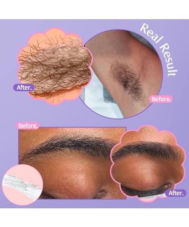 Mallowwax Waxing Kit - Hair Removal Wax Warmer Kit with Lavender Beads - Brazilian Bikini Wax for Women and Men - Body Wax for Legs, Armpit, Eyebrow, Facial - 14.1oz - Buy Online on GoSupps.com